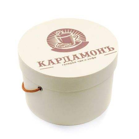 Коробка круглая Кардамон маленькая