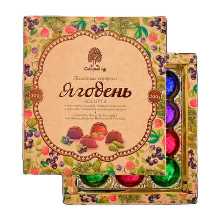 Ягодень ассорти 200гр