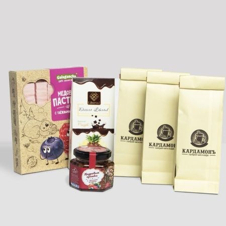 Подарочная корзина Симфония в белом