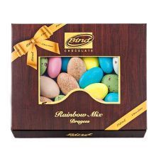 Шоколадное драже в ассортименте 100гр (изюм,радуга,малина, кокос, клубника, бисквит, инжир)
