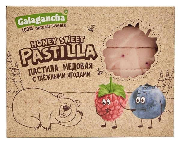 Pastilla пастила медовая  190гр