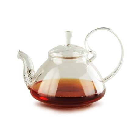 Чайник из жаропрочного стекла "Клюква" 1200мл (1004 / 5033)