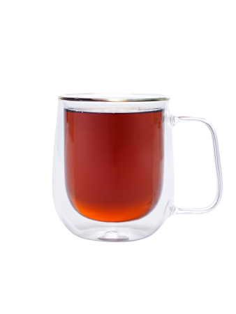 Чашка из жаропрочного стекла с ручкой Марсель 300мл